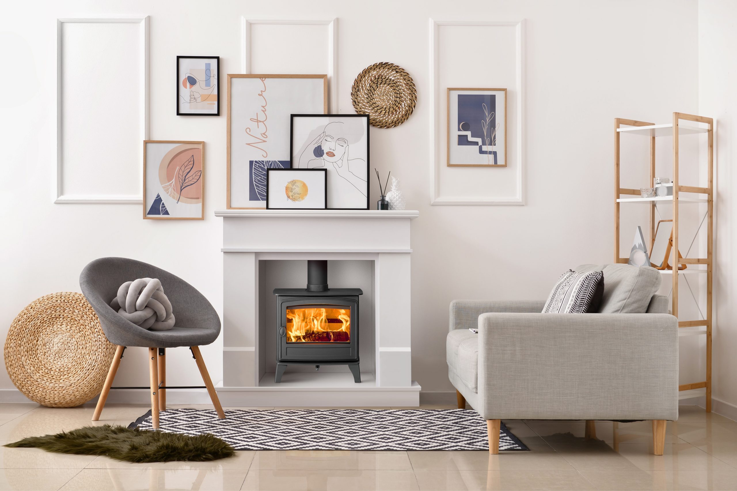 Log burner uk costs and installation Hunter Stoves