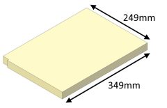 Baffle, Brick - Aspect 14 Boiler (Eco) - ASB14018B